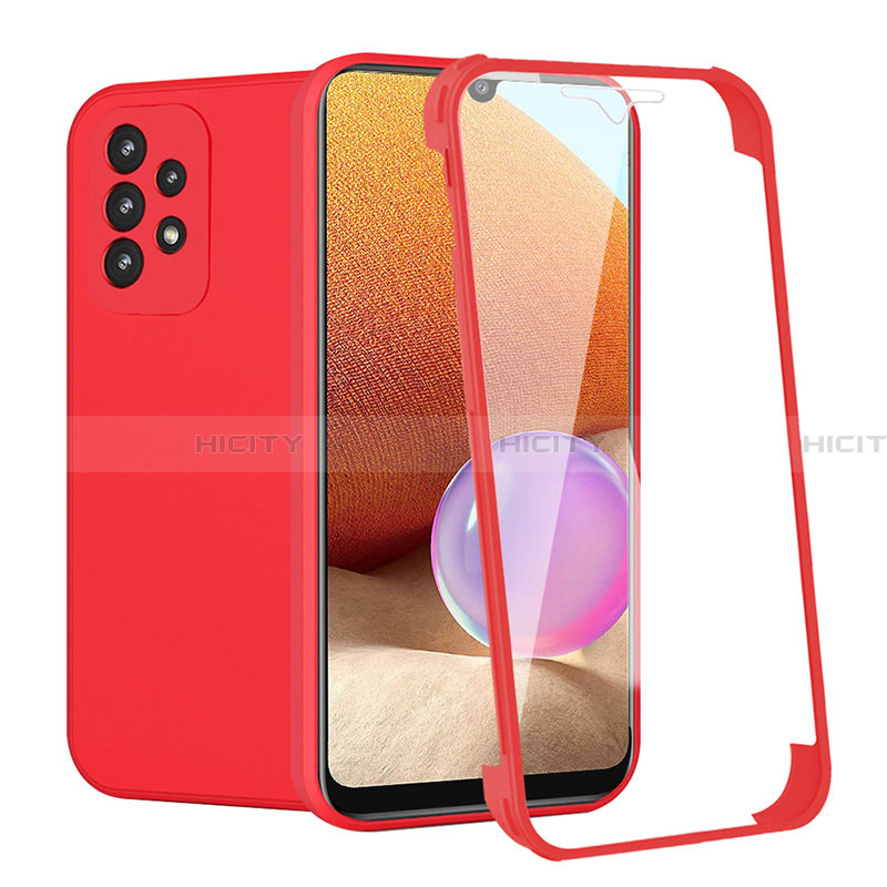 Funda Silicona Carcasa Ultrafina Goma Frontal y Trasera 360 Grados para Samsung Galaxy A32 4G