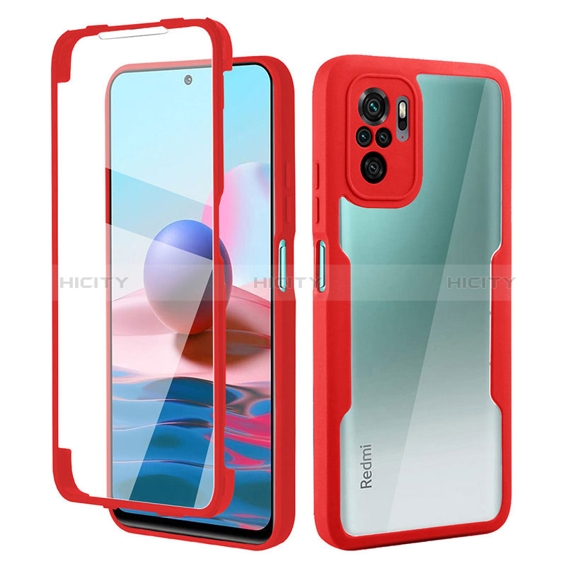 Funda Silicona Carcasa Ultrafina Goma Frontal y Trasera 360 Grados para Xiaomi Poco M5S