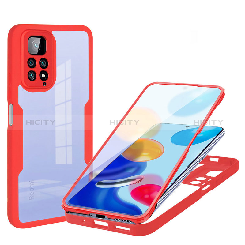 Funda Silicona Carcasa Ultrafina Goma Frontal y Trasera 360 Grados para Xiaomi Redmi Note 11 4G (2022)