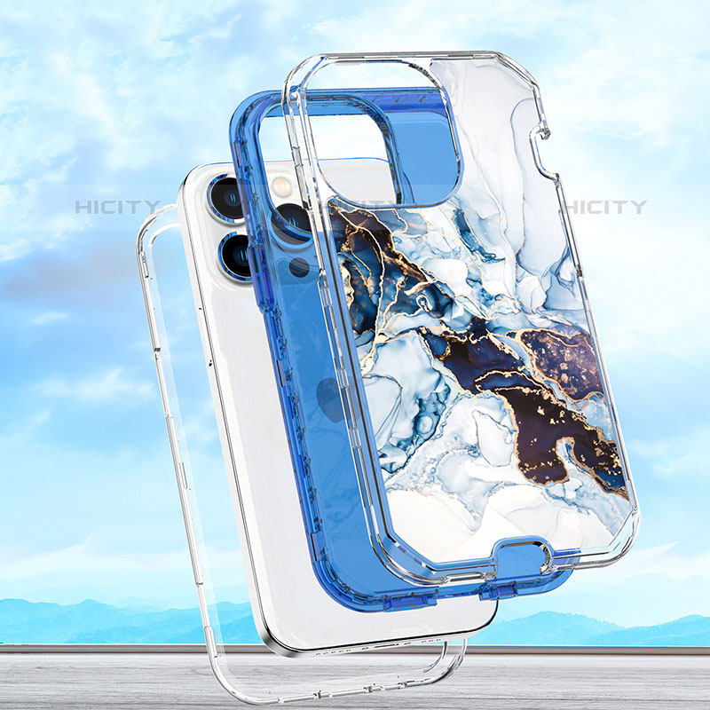 Funda Silicona Carcasa Ultrafina Goma Frontal y Trasera 360 Grados YJ1 para Apple iPhone 16 Pro Max