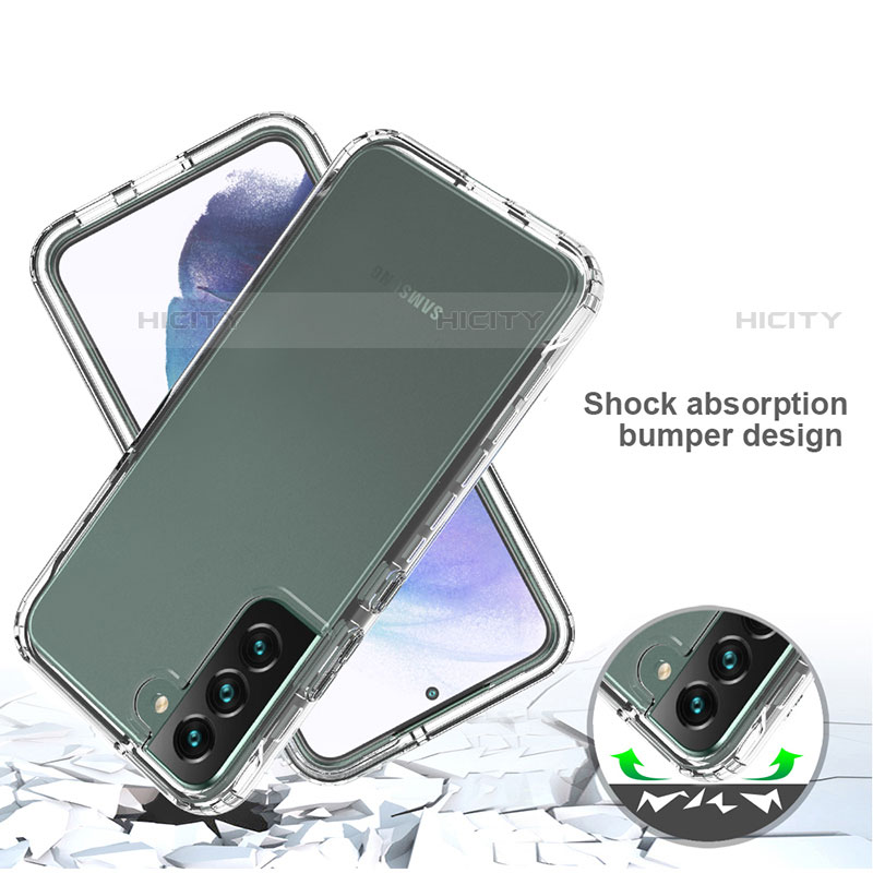 Funda Silicona Carcasa Ultrafina Transparente Goma Frontal y Trasera 360 Grados Gradiente M01 para Samsung Galaxy S23 5G