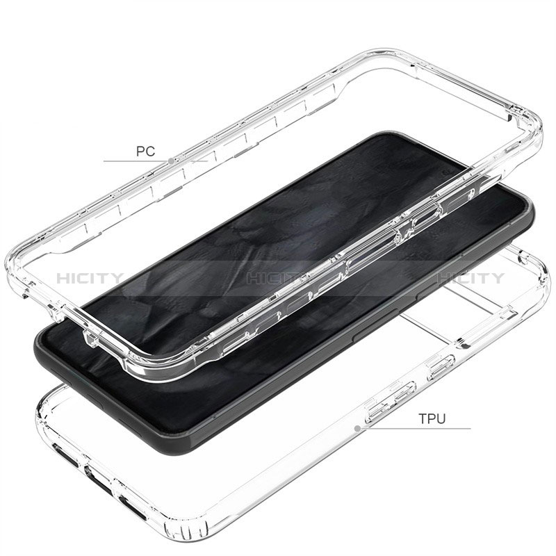 Funda Silicona Carcasa Ultrafina Transparente Goma Frontal y Trasera 360 Grados Gradiente para Google Pixel 8 Pro 5G