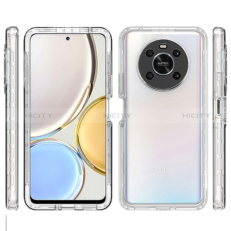 Funda Silicona Carcasa Ultrafina Transparente Goma Frontal y Trasera 360 Grados Gradiente para Huawei Honor Magic4 Lite 4G