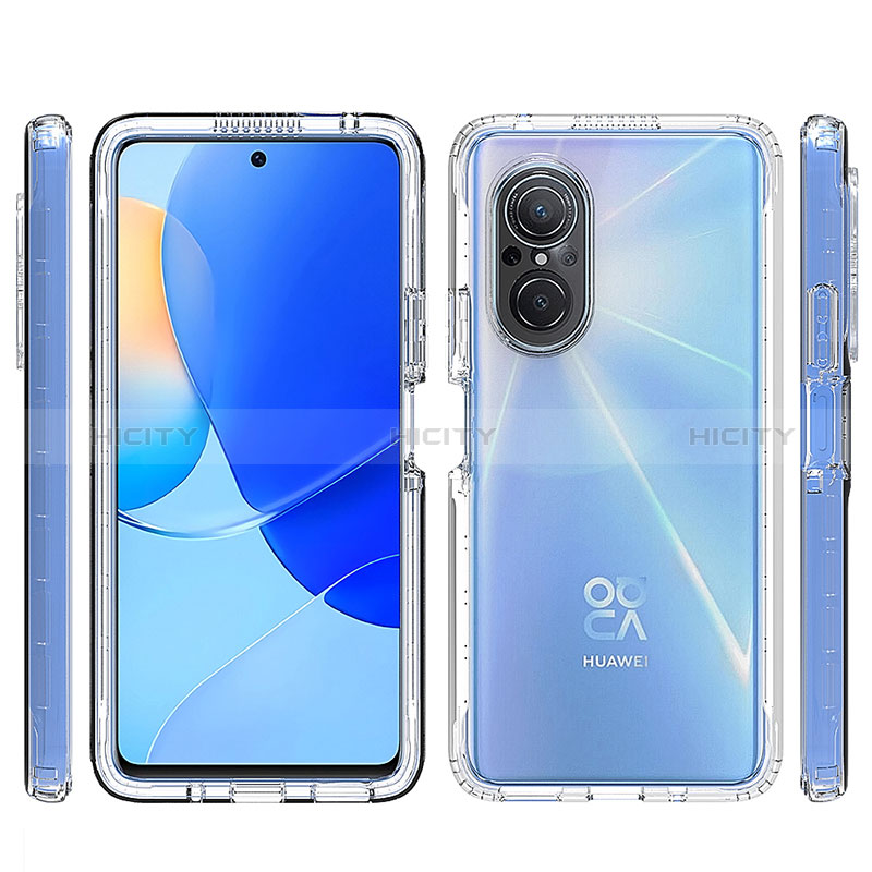 Funda Silicona Carcasa Ultrafina Transparente Goma Frontal y Trasera 360 Grados Gradiente para Huawei Nova 9 SE