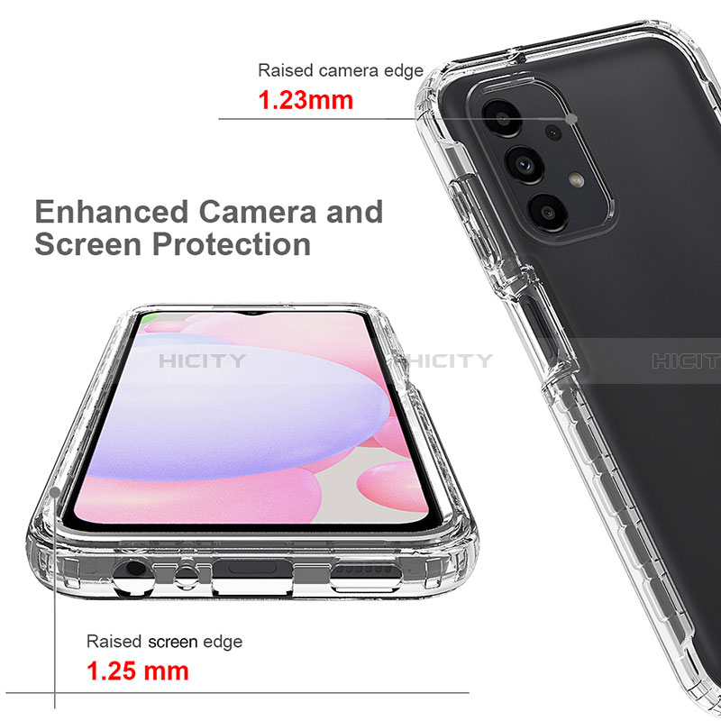 Funda Silicona Carcasa Ultrafina Transparente Goma Frontal y Trasera 360 Grados Gradiente para Samsung Galaxy A13 4G
