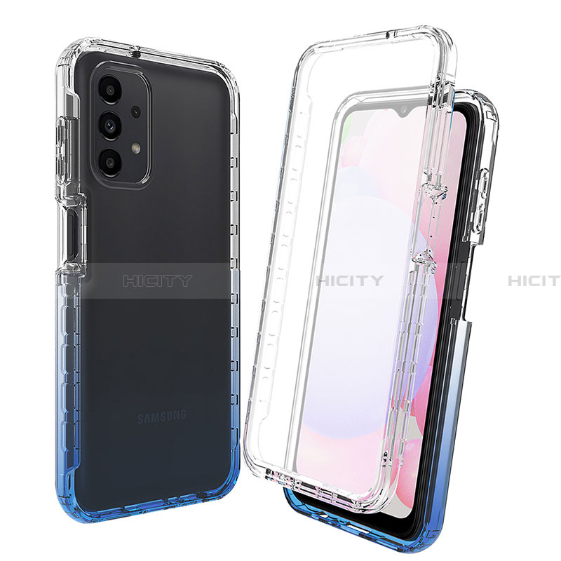 Funda Silicona Carcasa Ultrafina Transparente Goma Frontal y Trasera 360 Grados Gradiente para Samsung Galaxy A13 4G