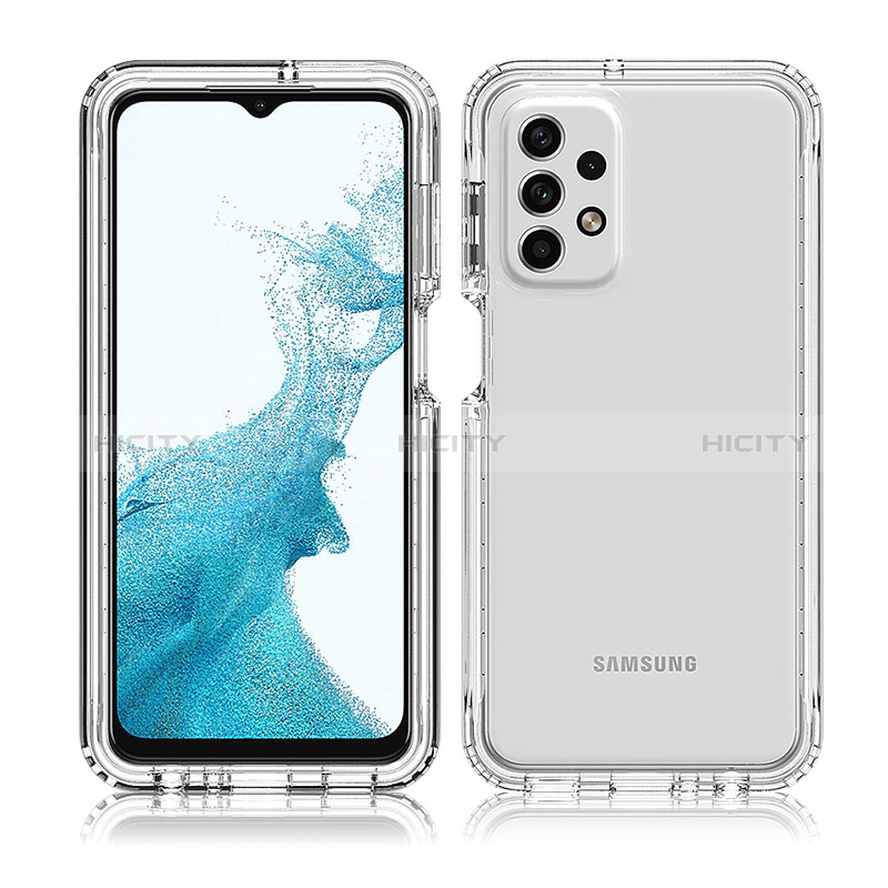 Funda Silicona Carcasa Ultrafina Transparente Goma Frontal y Trasera 360 Grados Gradiente para Samsung Galaxy A23 5G