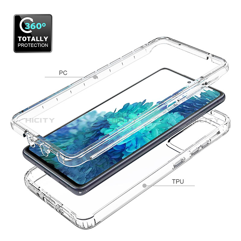 Funda Silicona Carcasa Ultrafina Transparente Goma Frontal y Trasera 360 Grados Gradiente para Samsung Galaxy S20 FE (2022) 5G