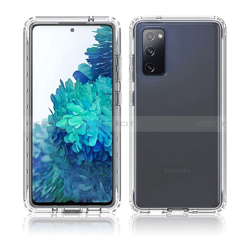 Funda Silicona Carcasa Ultrafina Transparente Goma Frontal y Trasera 360 Grados Gradiente para Samsung Galaxy S20 FE 4G