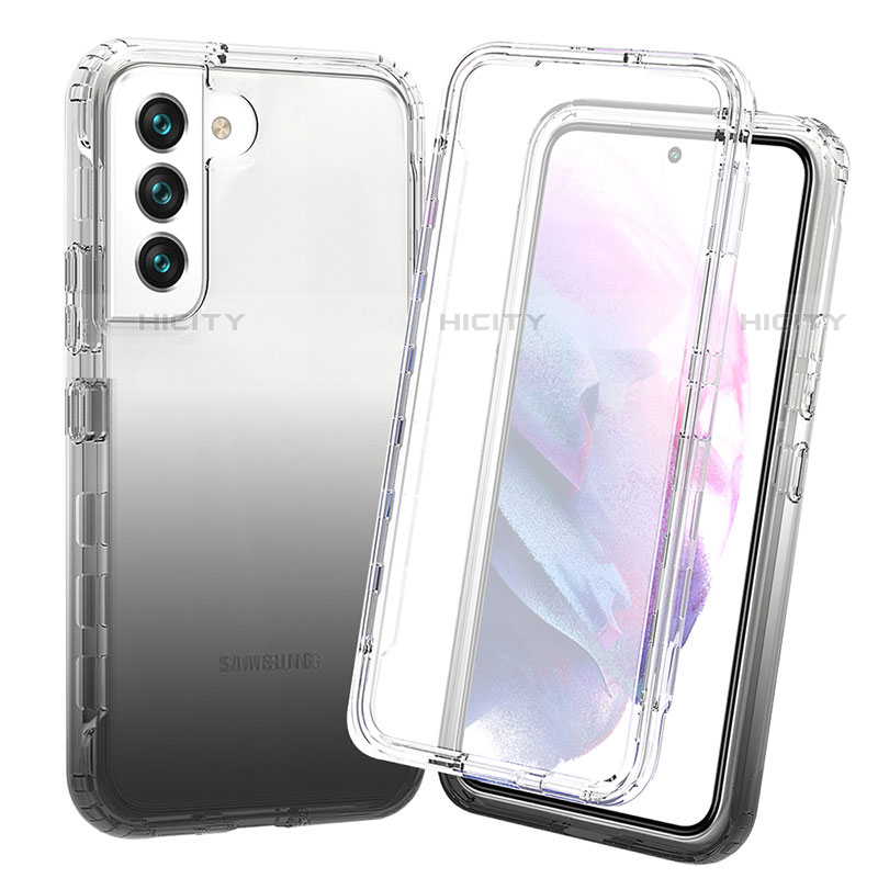 Funda Silicona Carcasa Ultrafina Transparente Goma Frontal y Trasera 360 Grados Gradiente para Samsung Galaxy S23 5G