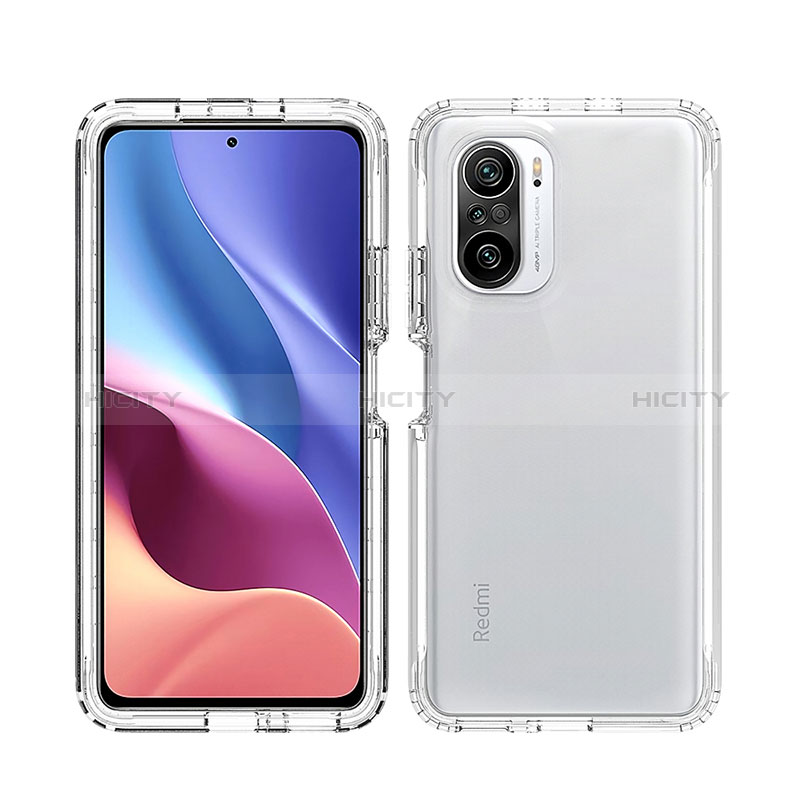 Funda Silicona Carcasa Ultrafina Transparente Goma Frontal y Trasera 360 Grados Gradiente para Xiaomi Mi 11X 5G