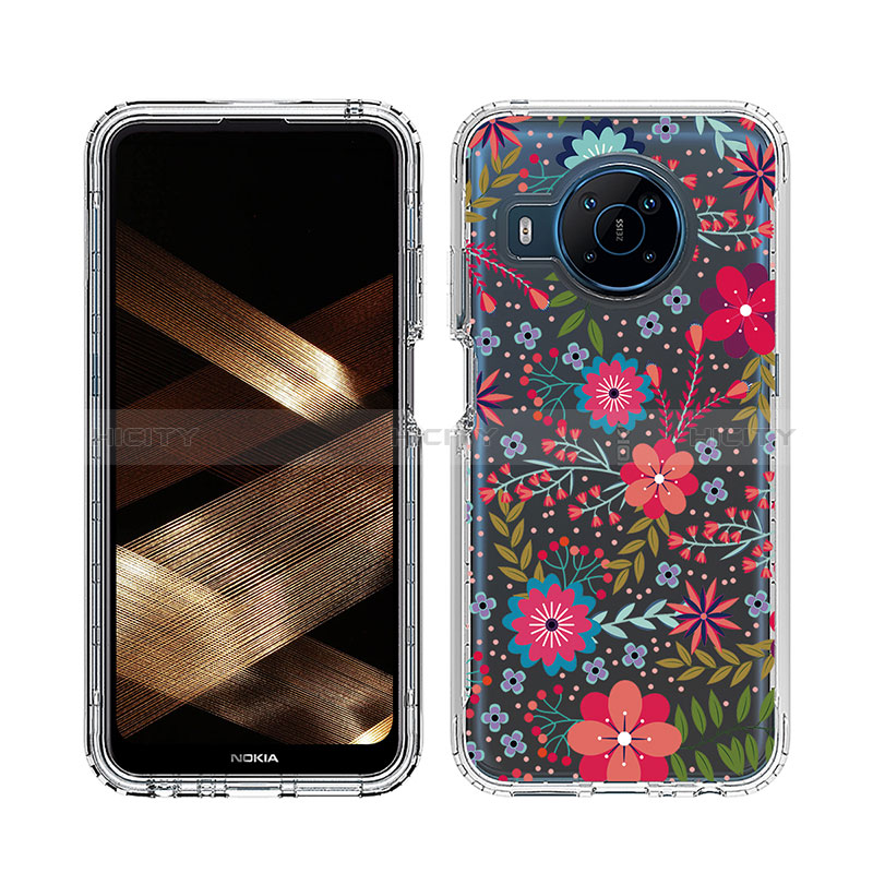 Funda Silicona Carcasa Ultrafina Transparente Goma Frontal y Trasera 360 Grados JX1 para Nokia X100 5G