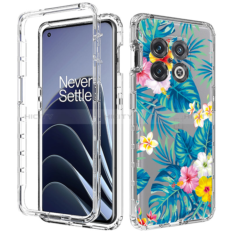 Funda Silicona Carcasa Ultrafina Transparente Goma Frontal y Trasera 360 Grados JX1 para OnePlus 10 Pro 5G