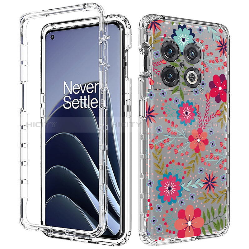 Funda Silicona Carcasa Ultrafina Transparente Goma Frontal y Trasera 360 Grados JX1 para OnePlus 10 Pro 5G