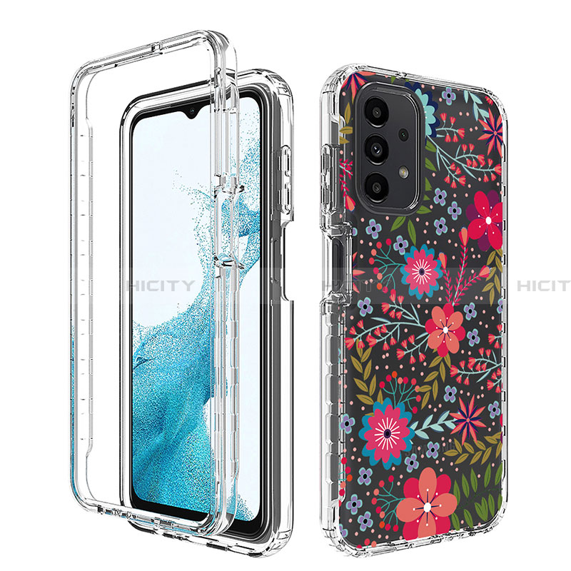 Funda Silicona Carcasa Ultrafina Transparente Goma Frontal y Trasera 360 Grados JX1 para Samsung Galaxy A23 4G