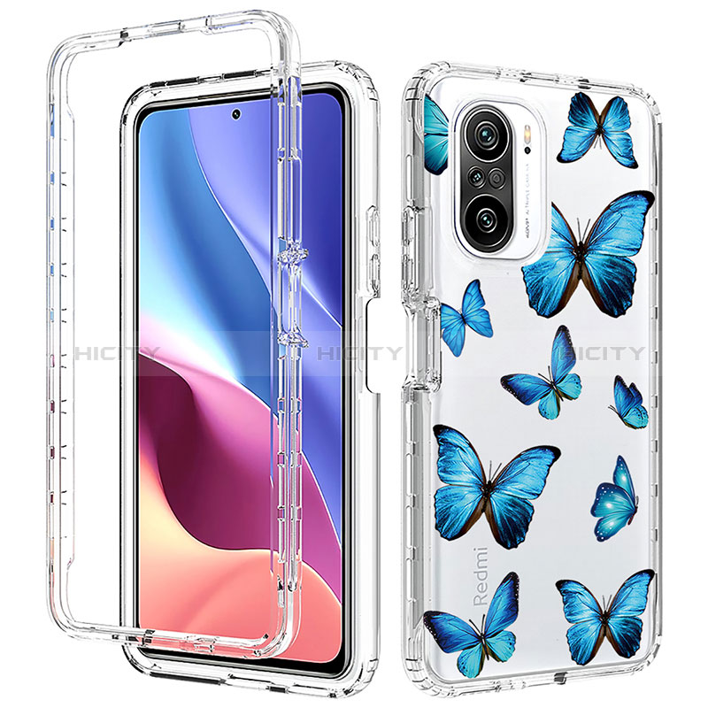 Funda Silicona Carcasa Ultrafina Transparente Goma Frontal y Trasera 360 Grados JX1 para Xiaomi Mi 11i 5G