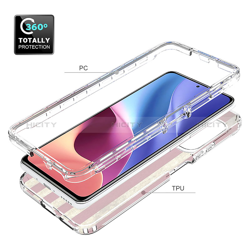 Funda Silicona Carcasa Ultrafina Transparente Goma Frontal y Trasera 360 Grados JX1 para Xiaomi Mi 11i 5G