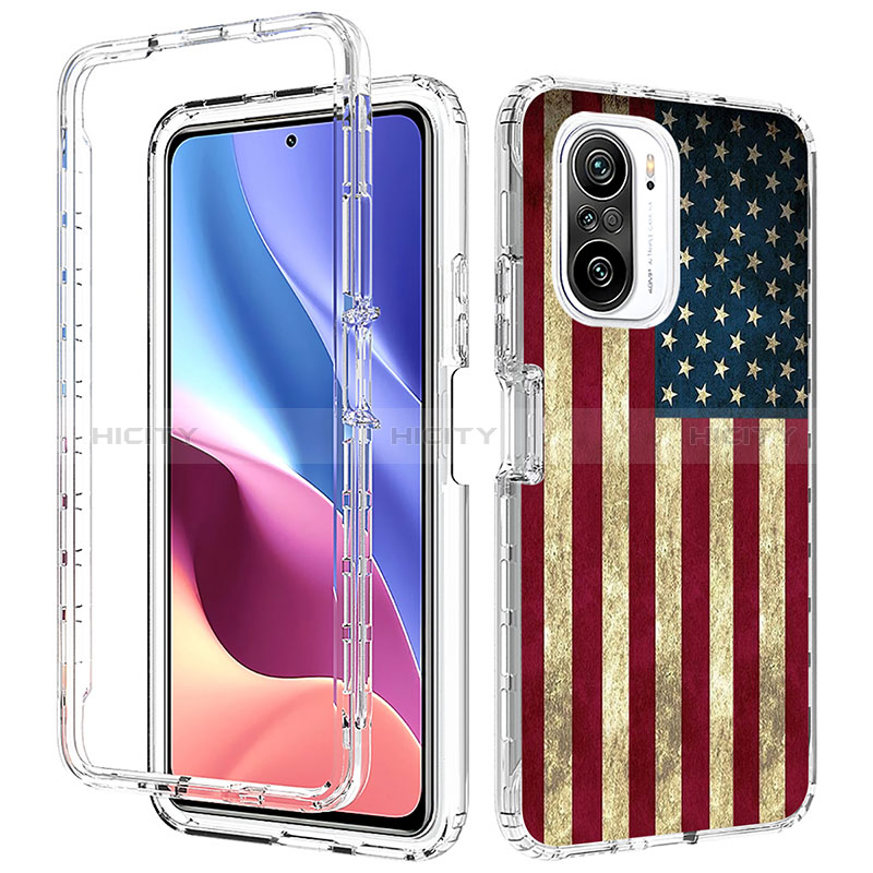 Funda Silicona Carcasa Ultrafina Transparente Goma Frontal y Trasera 360 Grados JX1 para Xiaomi Mi 11X 5G