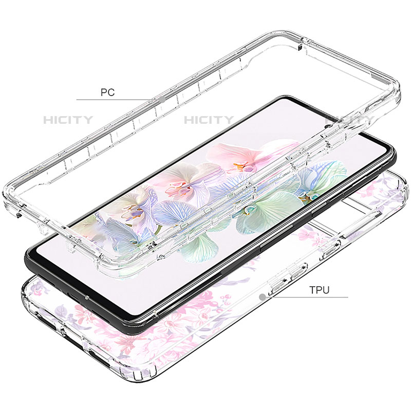 Funda Silicona Carcasa Ultrafina Transparente Goma Frontal y Trasera 360 Grados para Google Pixel 7 5G