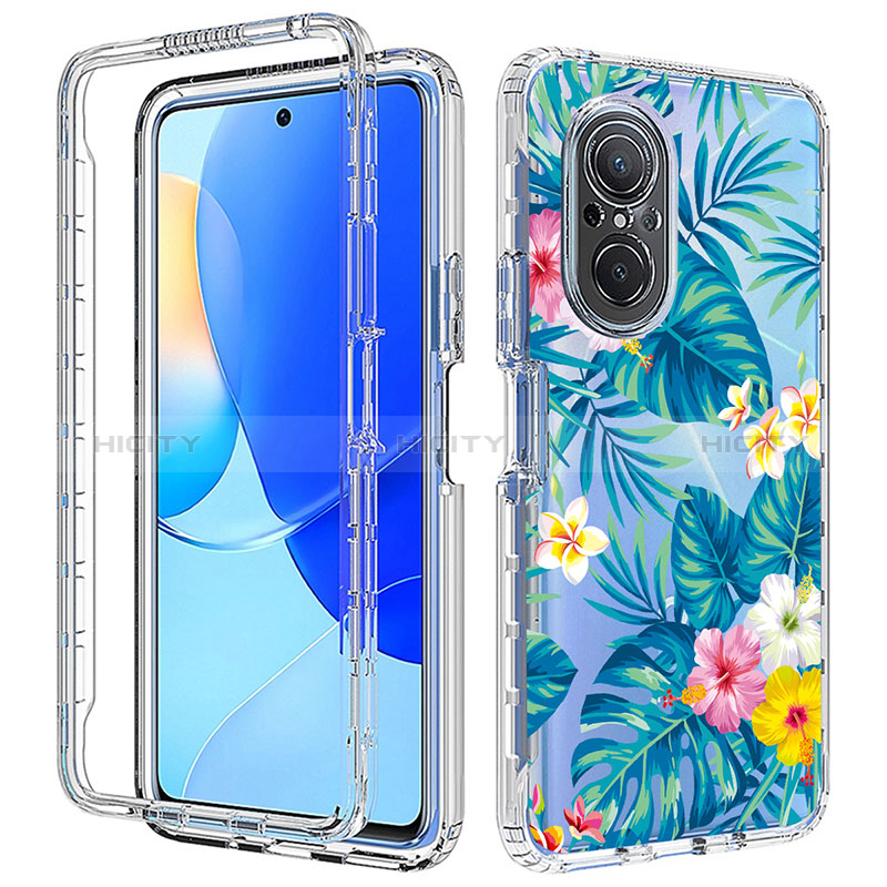 Funda Silicona Carcasa Ultrafina Transparente Goma Frontal y Trasera 360 Grados para Huawei Nova 9 SE