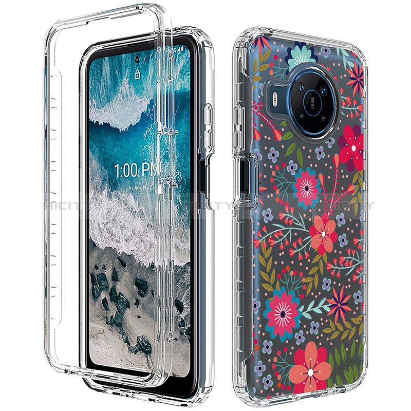 Funda Silicona Carcasa Ultrafina Transparente Goma Frontal y Trasera 360 Grados para Nokia X100 5G