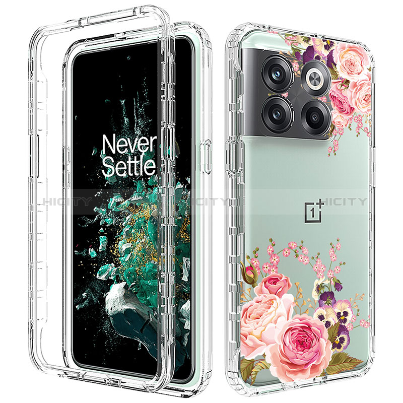 Funda Silicona Carcasa Ultrafina Transparente Goma Frontal y Trasera 360 Grados para OnePlus Ace Pro 5G