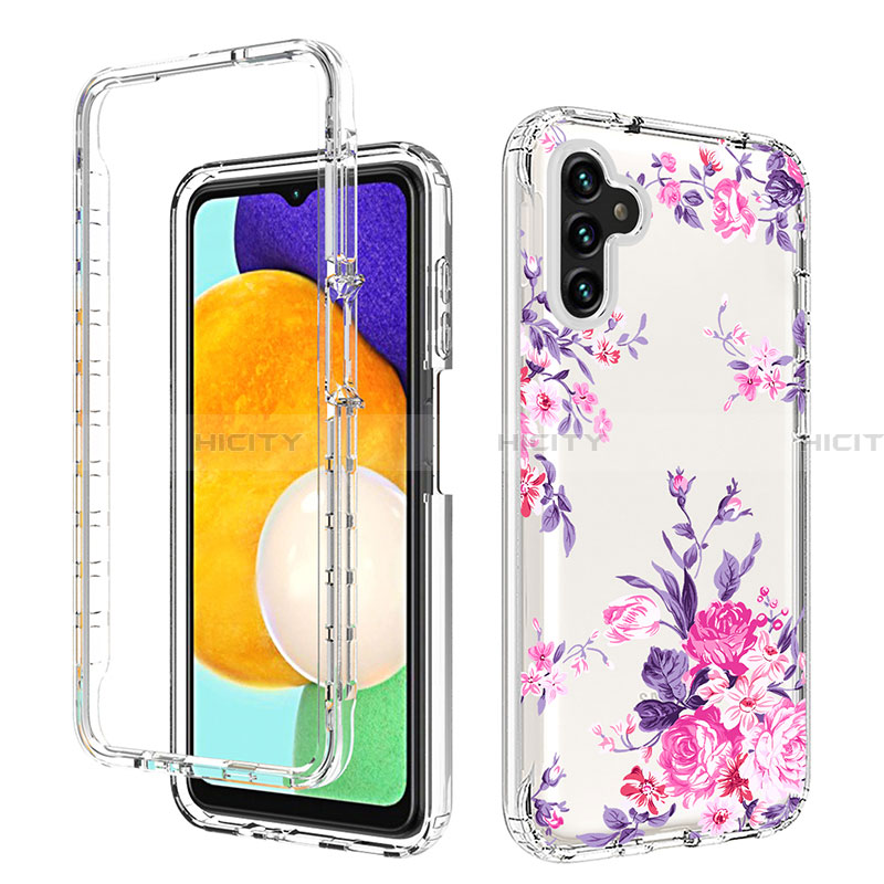 Funda Silicona Carcasa Ultrafina Transparente Goma Frontal y Trasera 360 Grados para Samsung Galaxy A13 5G