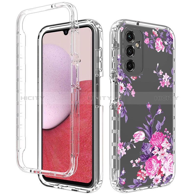 Funda Silicona Carcasa Ultrafina Transparente Goma Frontal y Trasera 360 Grados para Samsung Galaxy A14 4G