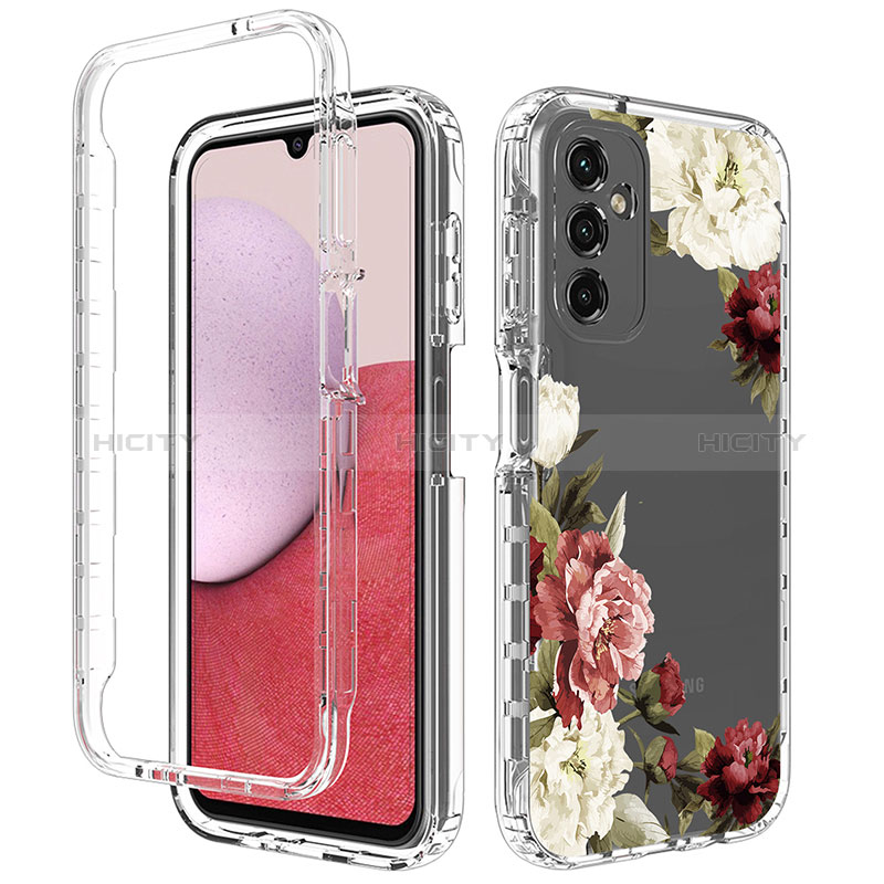 Funda Silicona Carcasa Ultrafina Transparente Goma Frontal y Trasera 360 Grados para Samsung Galaxy A14 4G