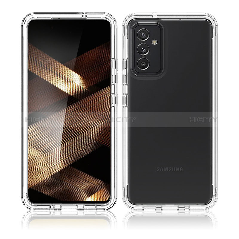 Funda Silicona Carcasa Ultrafina Transparente Goma Frontal y Trasera 360 Grados para Samsung Galaxy A15 4G Claro