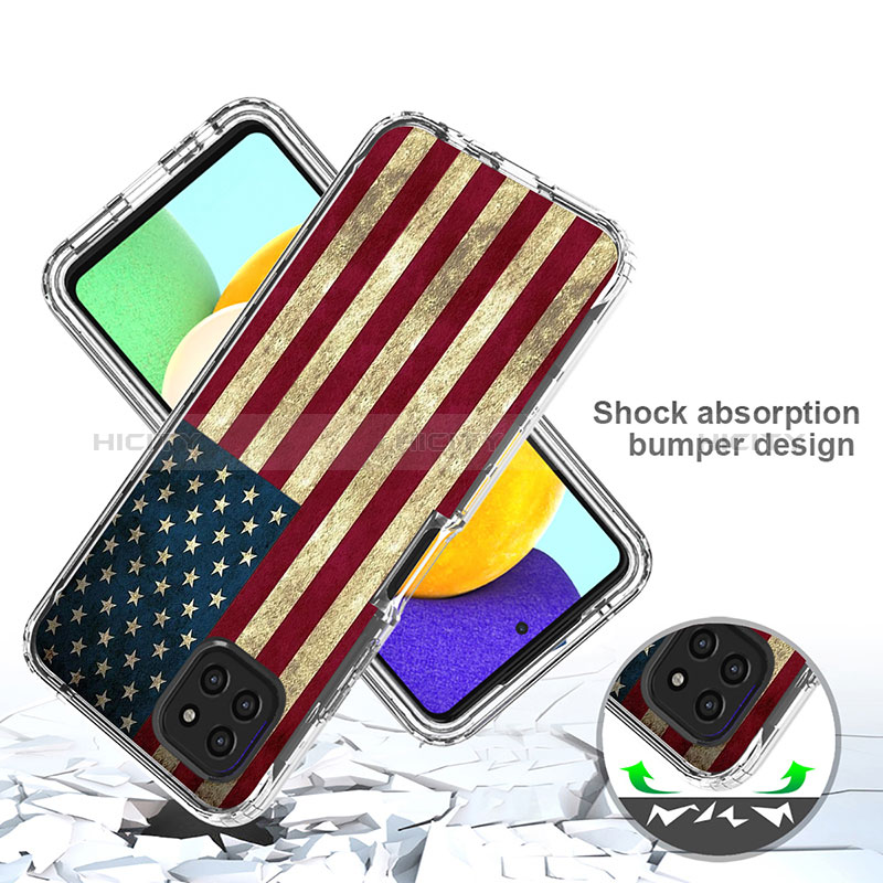 Funda Silicona Carcasa Ultrafina Transparente Goma Frontal y Trasera 360 Grados para Samsung Galaxy A22s 5G