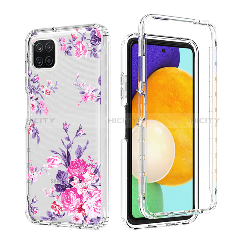 Funda Silicona Carcasa Ultrafina Transparente Goma Frontal y Trasera 360 Grados para Samsung Galaxy A22s 5G