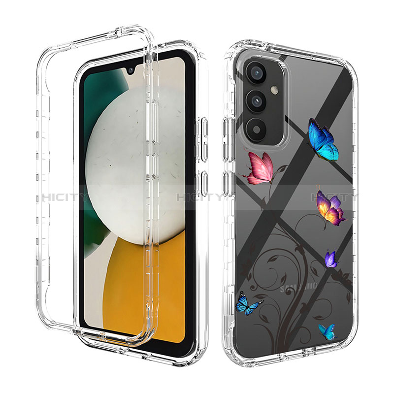 Funda Silicona Carcasa Ultrafina Transparente Goma Frontal y Trasera 360 Grados para Samsung Galaxy A34 5G