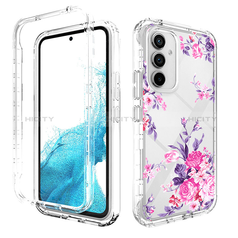 Funda Silicona Carcasa Ultrafina Transparente Goma Frontal y Trasera 360 Grados para Samsung Galaxy A54 5G