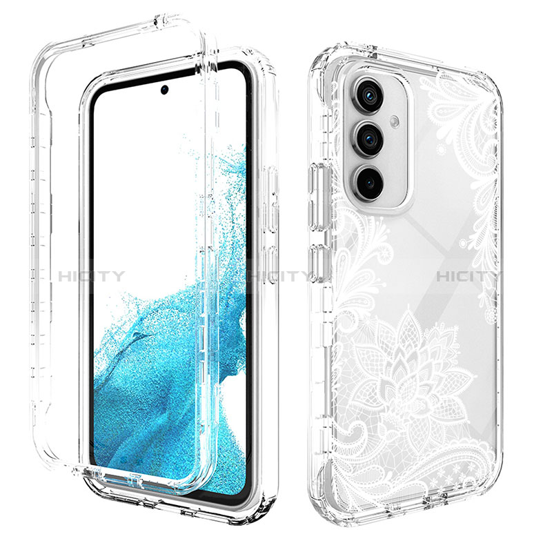 Funda Silicona Carcasa Ultrafina Transparente Goma Frontal y Trasera 360 Grados para Samsung Galaxy A54 5G