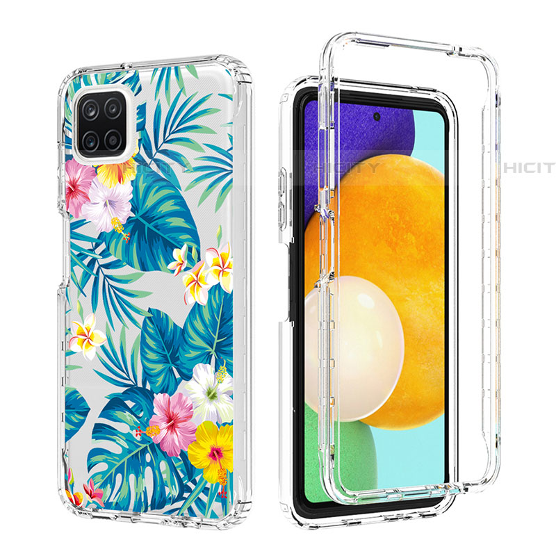 Funda Silicona Carcasa Ultrafina Transparente Goma Frontal y Trasera 360 Grados para Samsung Galaxy F42 5G