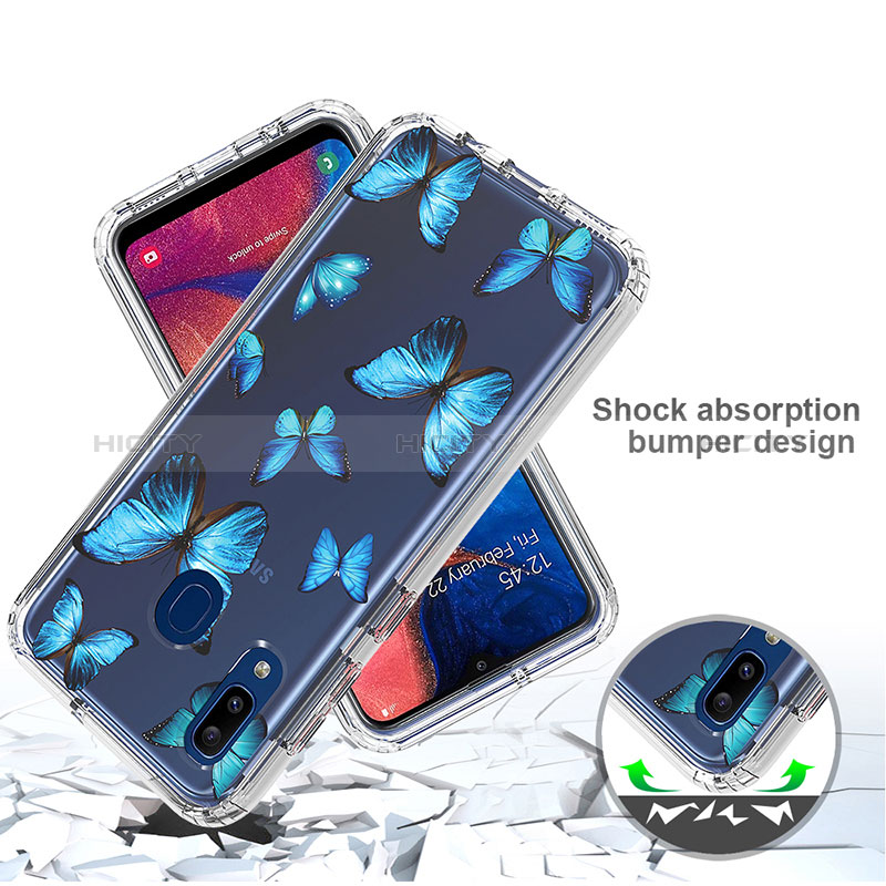 Funda Silicona Carcasa Ultrafina Transparente Goma Frontal y Trasera 360 Grados para Samsung Galaxy M10S