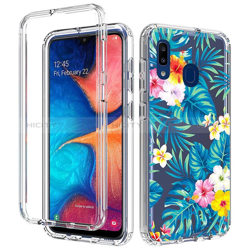 Funda Silicona Carcasa Ultrafina Transparente Goma Frontal y Trasera 360 Grados para Samsung Galaxy M10S