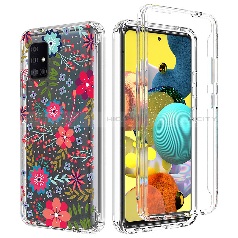 Funda Silicona Carcasa Ultrafina Transparente Goma Frontal y Trasera 360 Grados para Samsung Galaxy M40S