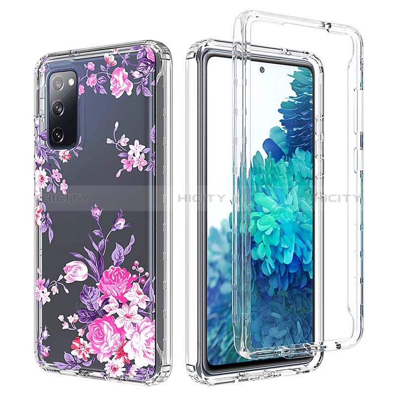 Funda Silicona Carcasa Ultrafina Transparente Goma Frontal y Trasera 360 Grados para Samsung Galaxy S20 FE (2022) 5G