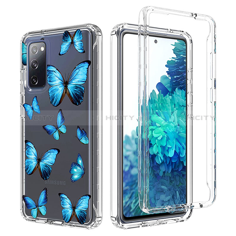 Funda Silicona Carcasa Ultrafina Transparente Goma Frontal y Trasera 360 Grados para Samsung Galaxy S20 FE 4G