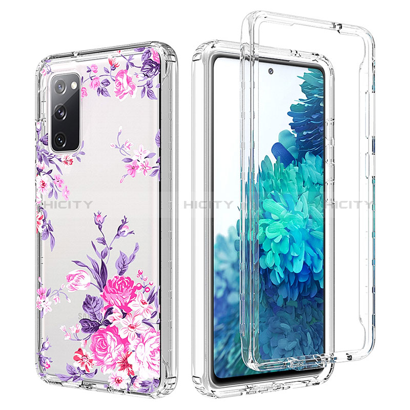 Funda Silicona Carcasa Ultrafina Transparente Goma Frontal y Trasera 360 Grados para Samsung Galaxy S20 FE 4G