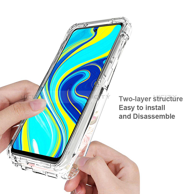 Funda Silicona Carcasa Ultrafina Transparente Goma Frontal y Trasera 360 Grados para Xiaomi Poco M2 Pro