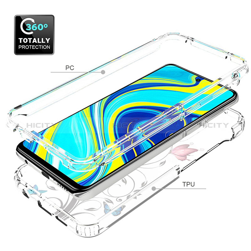 Funda Silicona Carcasa Ultrafina Transparente Goma Frontal y Trasera 360 Grados para Xiaomi Poco M2 Pro