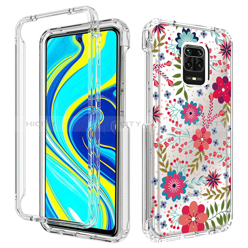 Funda Silicona Carcasa Ultrafina Transparente Goma Frontal y Trasera 360 Grados para Xiaomi Poco M2 Pro