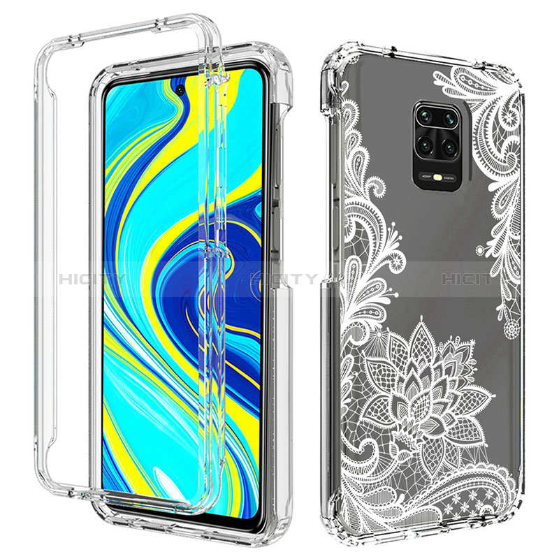 Funda Silicona Carcasa Ultrafina Transparente Goma Frontal y Trasera 360 Grados para Xiaomi Poco M2 Pro