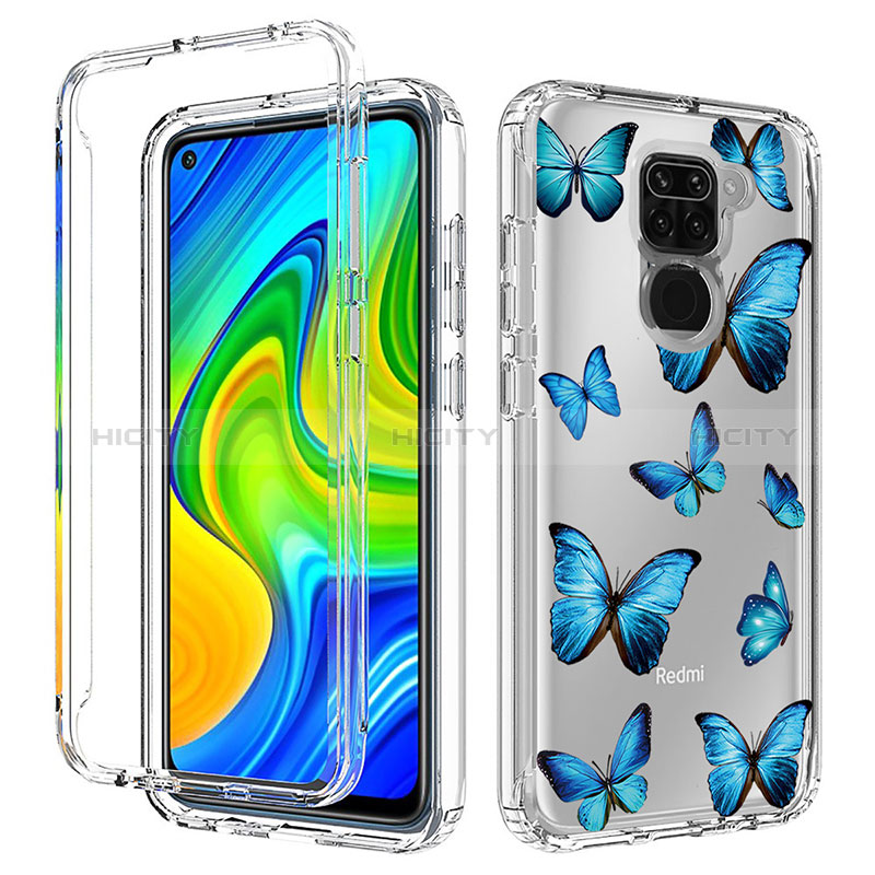 Funda Silicona Carcasa Ultrafina Transparente Goma Frontal y Trasera 360 Grados para Xiaomi Redmi 10X 4G