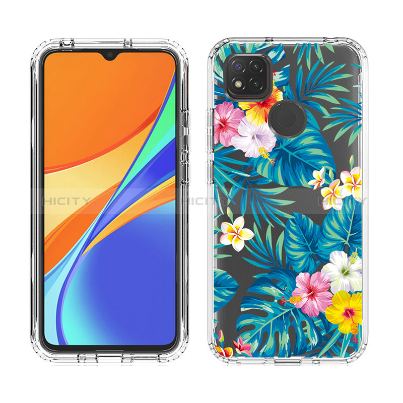 Funda Silicona Carcasa Ultrafina Transparente Goma Frontal y Trasera 360 Grados para Xiaomi Redmi 9 Activ