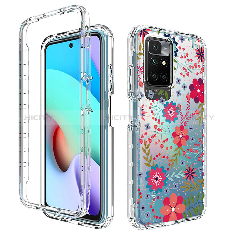 Funda Silicona Carcasa Ultrafina Transparente Goma Frontal y Trasera 360 Grados para Xiaomi Redmi Note 11 4G (2021)