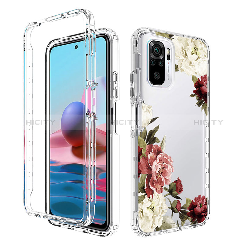 Funda Silicona Carcasa Ultrafina Transparente Goma Frontal y Trasera 360 Grados para Xiaomi Redmi Note 11 SE India 4G